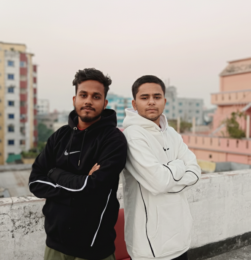 ENS Premium Heavy Hoodie — 500-600 GSM | Ultra Soft Fleece Fabric | Black & White Edition | Everyday Luxury Wear