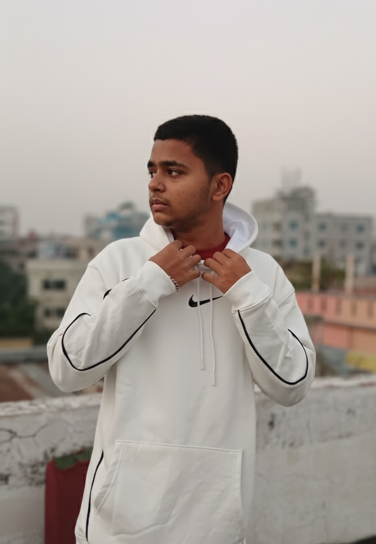 ENS Premium Heavy Hoodie — 500-600 GSM | Ultra Soft Fleece Fabric | Black & White Edition | Everyday Luxury Wear