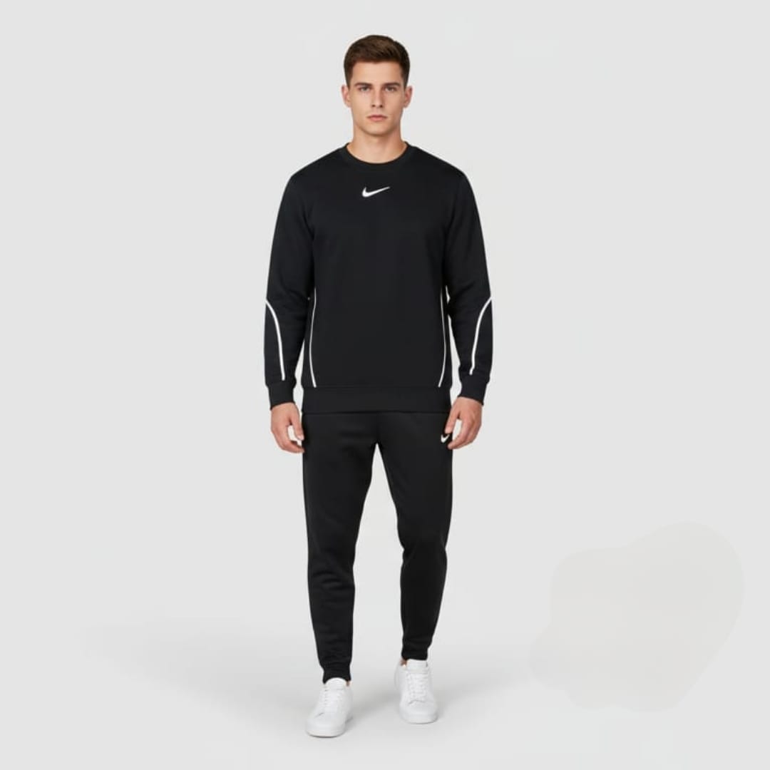 Men’s Luxury Hoodie — Jet Black | 500-600 GSM Ultra Soft Fabric