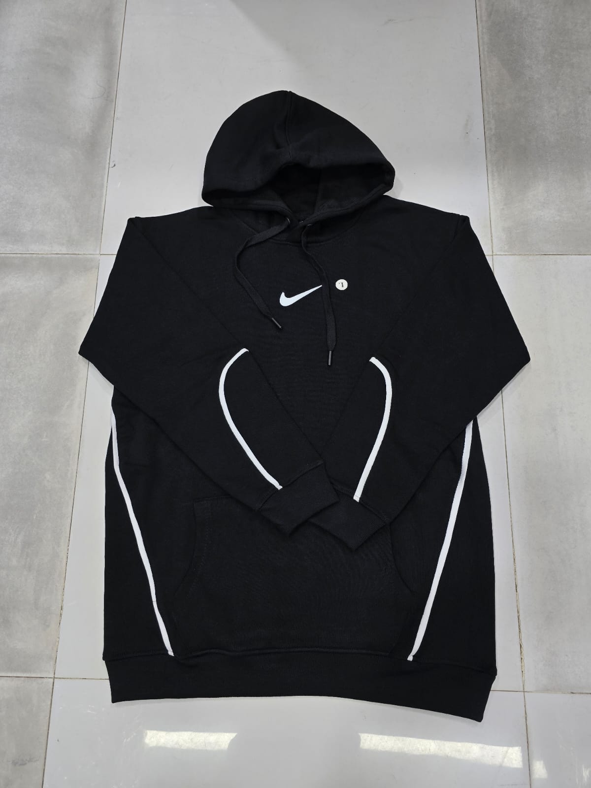 ENS Premium Heavy Hoodie — 500-600 GSM | Ultra Soft Fleece Fabric | Black & White Edition | Everyday Luxury Wear