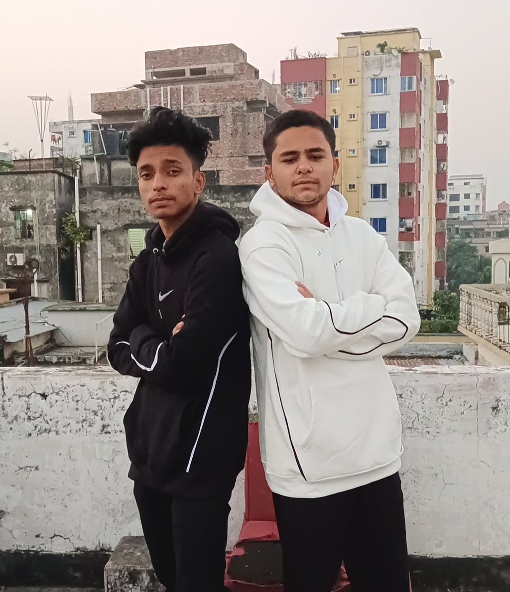 ENS Premium Heavy Hoodie — 500-600 GSM | Ultra Soft Fleece Fabric | Black & White Edition | Everyday Luxury Wear